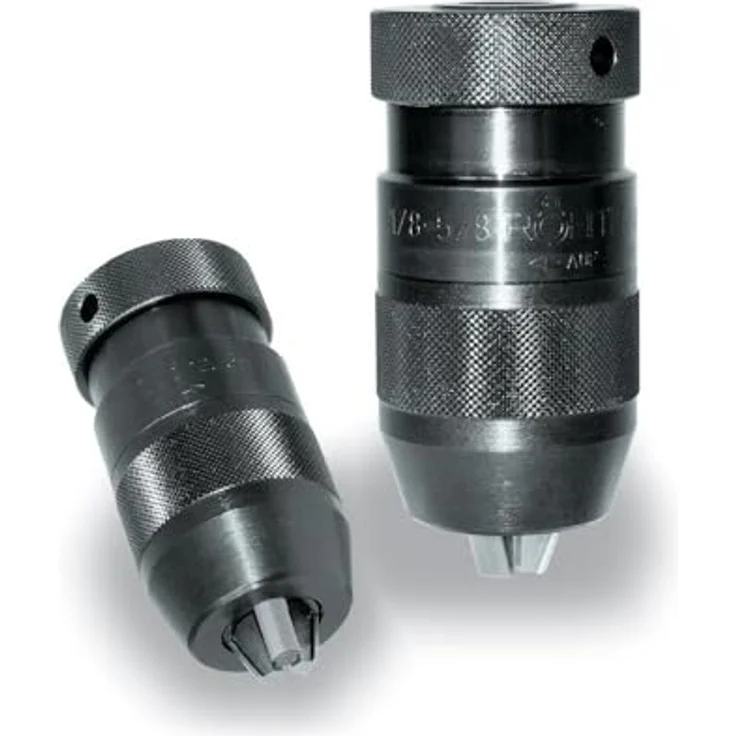 ROHM 871052 Typ 136 Supra 13 Schnellspannbohrfutter, J2 Mount, 46 mm Durchmesser, 1–13 mm Spannbereich, schnelles Spannen ohne Schlüssel – Bild 4