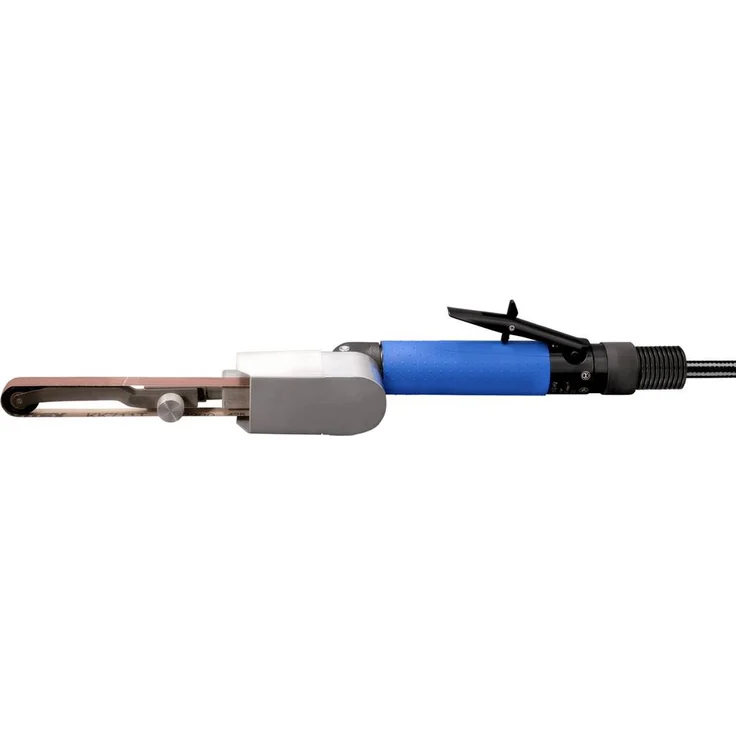 PFERD TOOLS PBA 4/160 HV Druckluft-Bandschleifer mit Totmannschaltung und schwenkbarem Bandschleifvorsatzarm