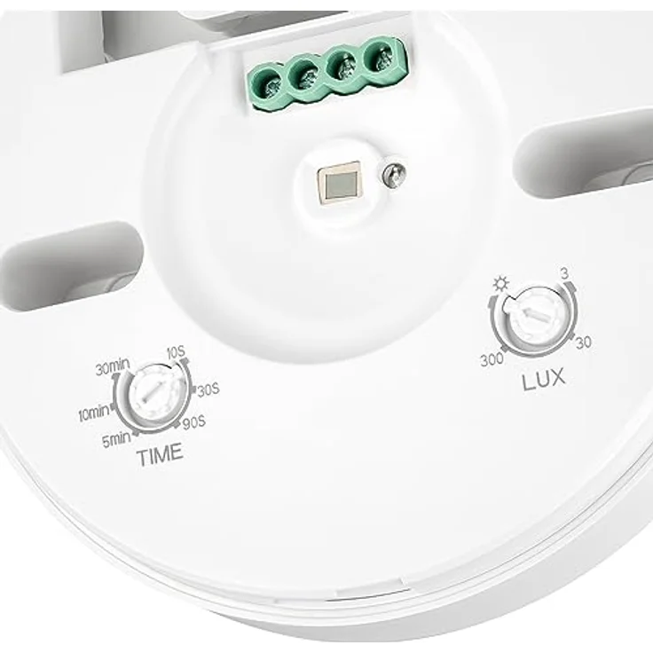 SEBSON® Bewegungsmelder Außen IP65, Aufputz Decken Montage, programmierbar, Infrarot Sensor, Reichweite 8m / 360°, Bewegungssensor LED geeignet, 3-Draht - Preisvergleich – Bild 3