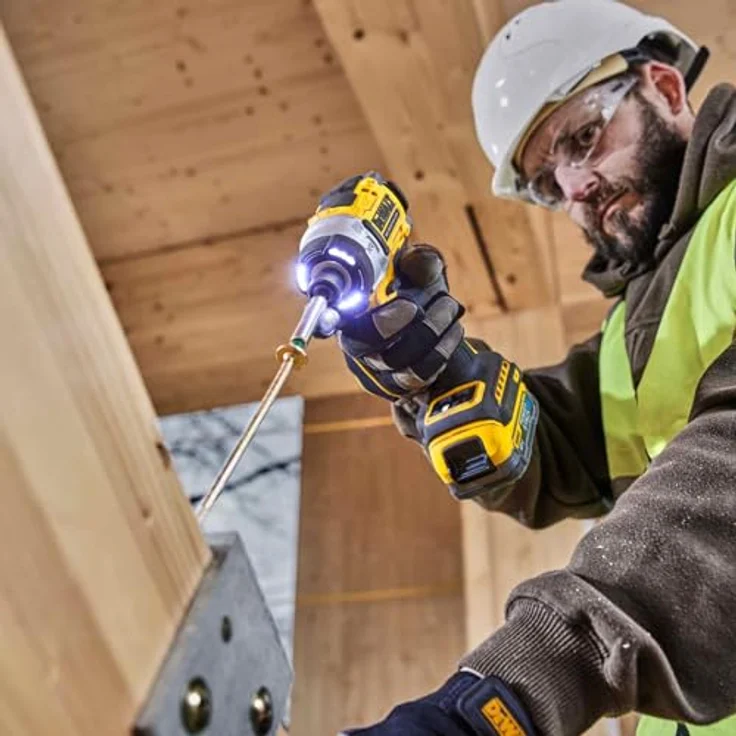 DeWALT Akku-Schlagschrauber DCF860NT 18V 1/4 Zoll Aufnahme Drehschlagschrauber, Basisgerät (ohne Akku und Ladegerät) – Bild 4