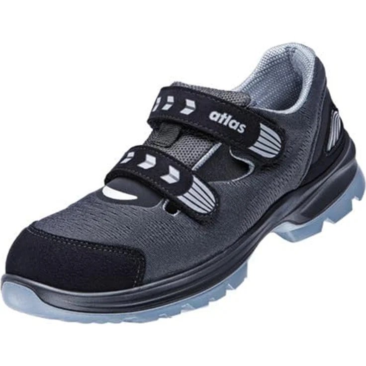 Atlas Schuhe Flash 1605 XP Arbeitsschuh, Alu-tec® Aluminiumkappe, XP® metallfreie Durchtritthemmung, schwarz/grau – Bild 2