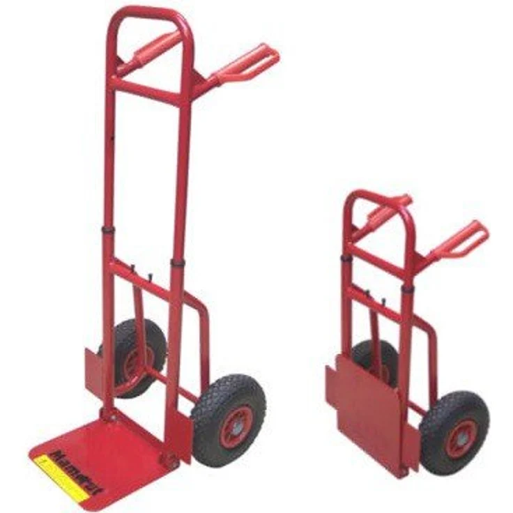 Sackkarre Transportkarre Stapelkarre Karre bis 120 kg klappbar Vollgummireifen - Preisvergleich – Bild 4