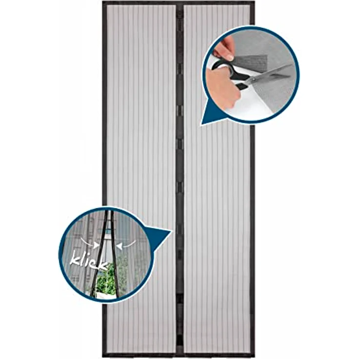 Hoberg Tür-Insektenschutz 100 x 210 cm – Bild 6