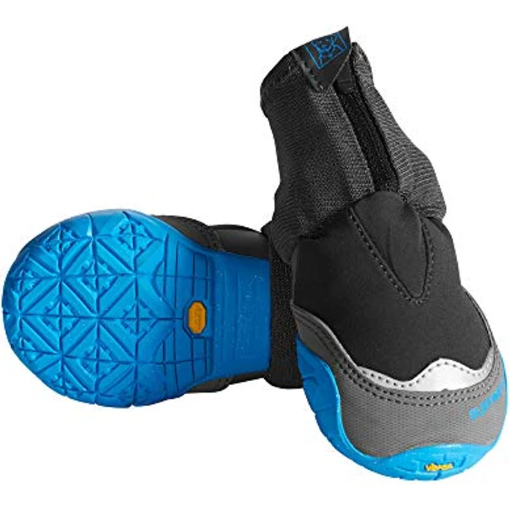 RUFFWEAR Polar Trex-Paare, Winterhundestiefel für Schnee- und Eisbedingungen, mit Vibram Icetrek Sohle, Obsidian Black – Bild 1