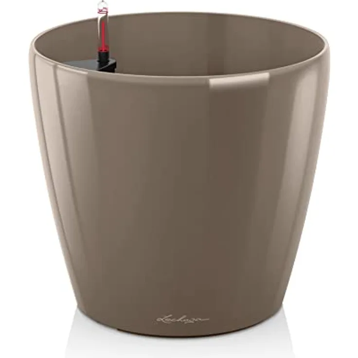 LECHUZA CLASSICO Premium 60 taupe hochglanz 14565