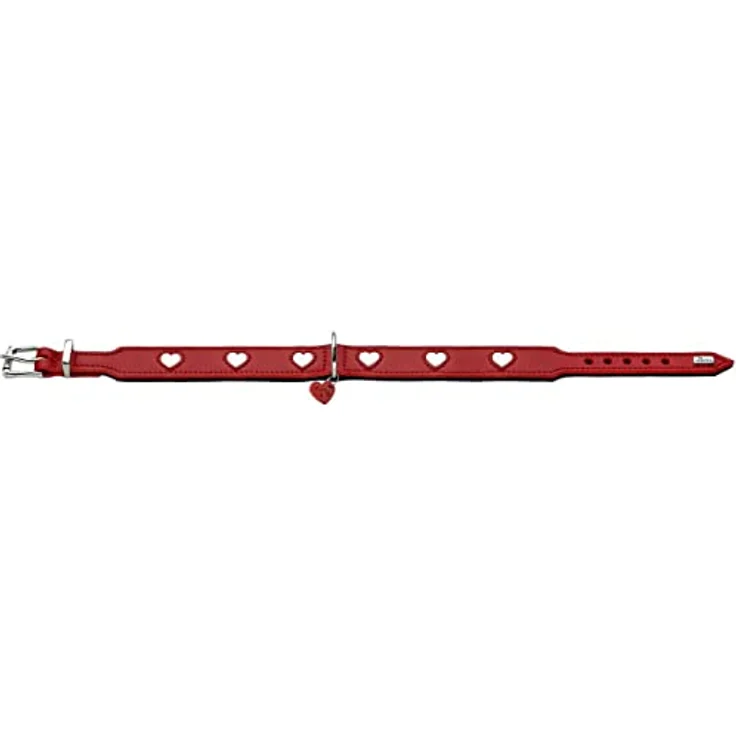 HUNTER Halsband Love Farbe rot/schwarz, Größe 37 – Bild 3