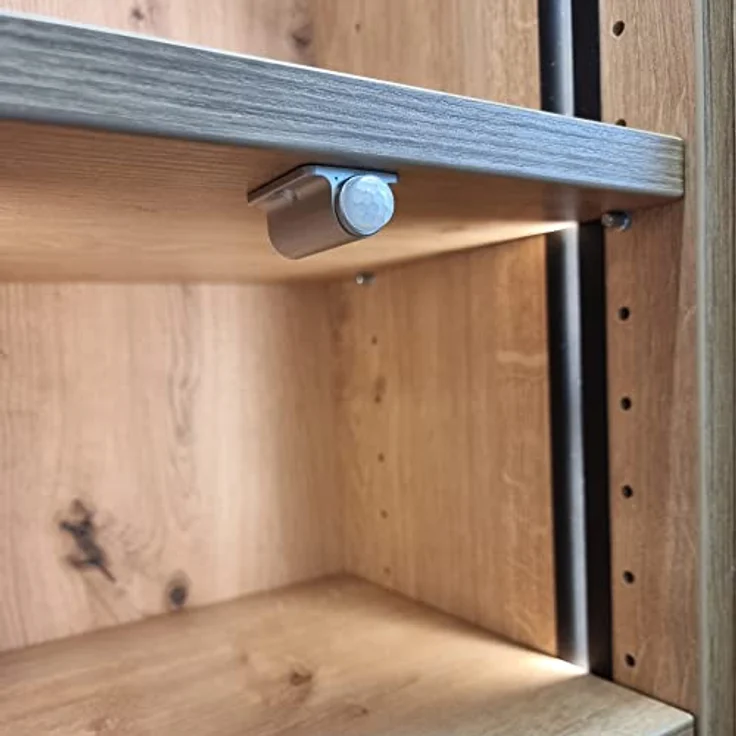 kalb | PIR-Sensorschalter, max. Erfassungsdistanz 3m, Einschaltdauer 10 Sek, 12VDC, max. 3A, 200cm Kabel, schwarz – Bild 2