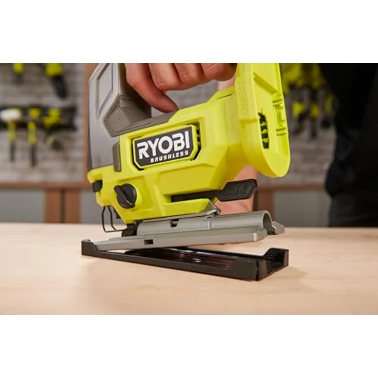 RYOBI 18 V ONE+ Brushless Akku-Stichsäge RJS18BL-0, 25 mm Hublänge, Pendelhub, werkzeugloser Sägeblattwechsel, ohne Akku und Ladegerät – Bild 3