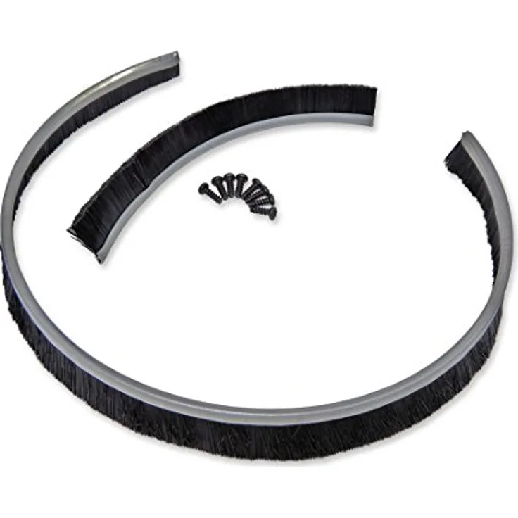 MENZER Bürstenkranz (225 mm) 2-teilig, kompatibel mit LHS 225, LHS 225 VARIO, TBS 225 und TBS 225 PRO, robuster Kunststoff