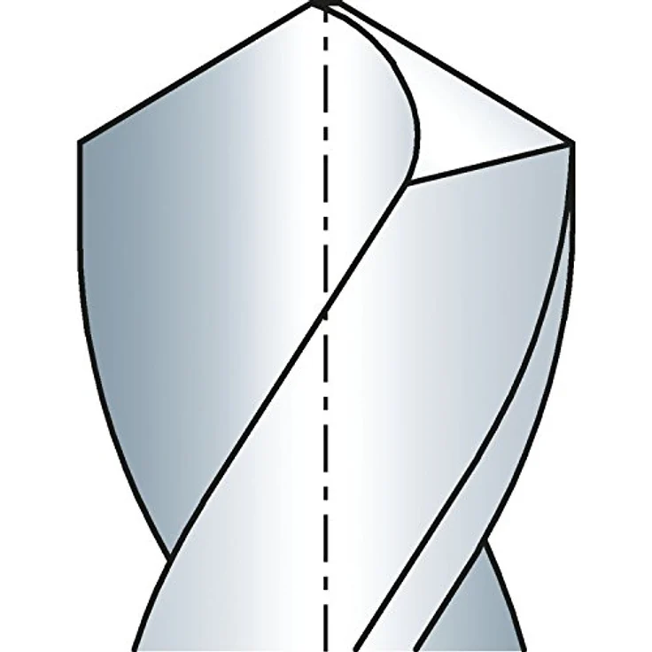 Alpen Spiralbohrer D338N HSS Sprint Master 13,5, zylindrischer Schaft, hohe Elastizität, 118° Spitzenwinkel – Bild 3