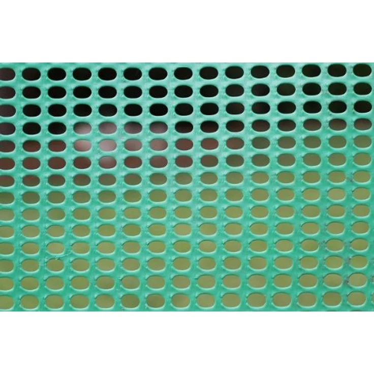 HaGa-Welt Gartenzaun, Kunststoffzaun 1 m hoch, UV-beständig, grün, Maschenweite 8 mm – Bild 4