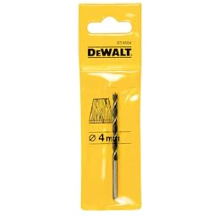 Dewalt Holzspiralbohrer DT4504-QZ, 4 mm Durchmesser, 80 mm Länge, Zentrierspitze für präzise Löcher – Bild 4