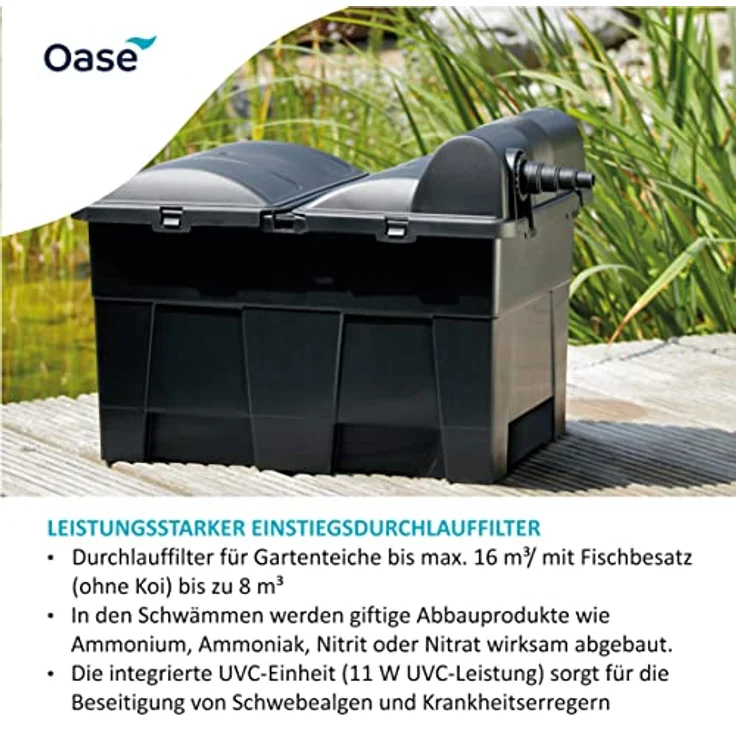 Oase Durchlauffilter BioSmart UVC, 16000 – Bild 2