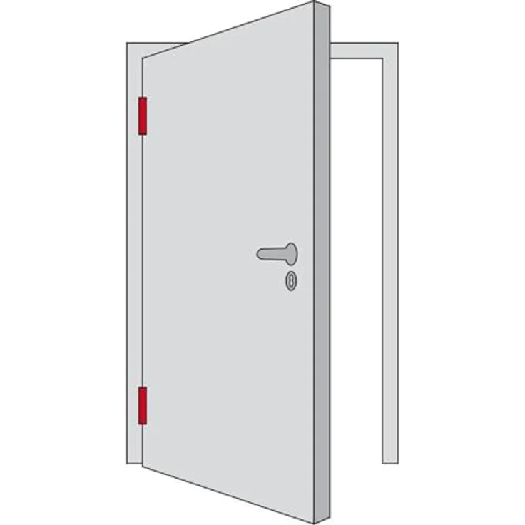 ABUS HT-Oben-Türschließer, mit Zubehör, 2603, silber beschichtet – Bild 4