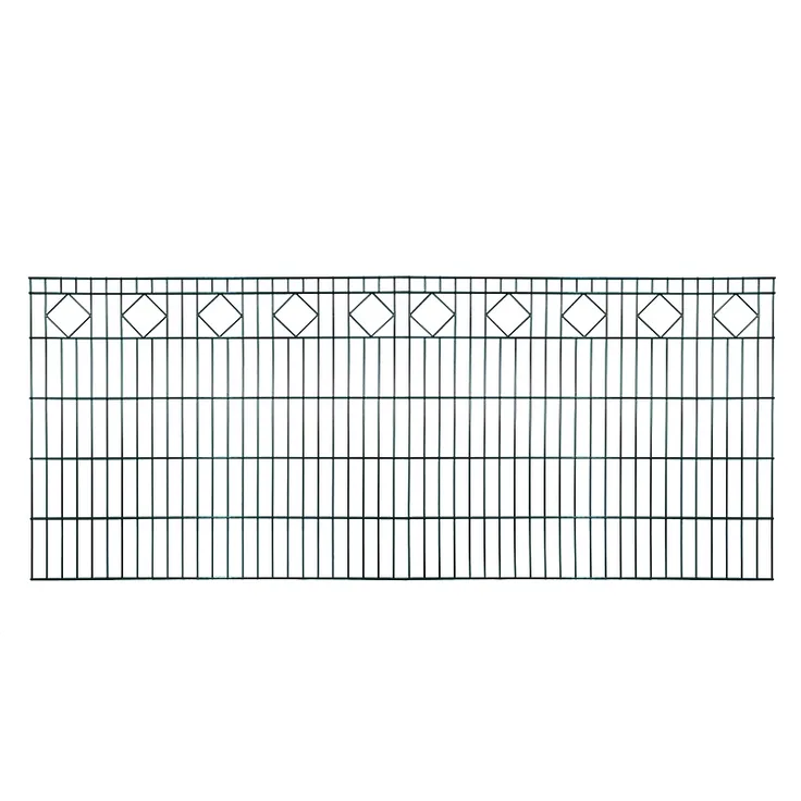 TETZNER & JENTZSCH CARO Zaun RAL 7016 anthrazit, 2510 x 800 mm mit 6/5/6 mm Stäben, hohe Stabilität und optimaler Korrosionsschutz