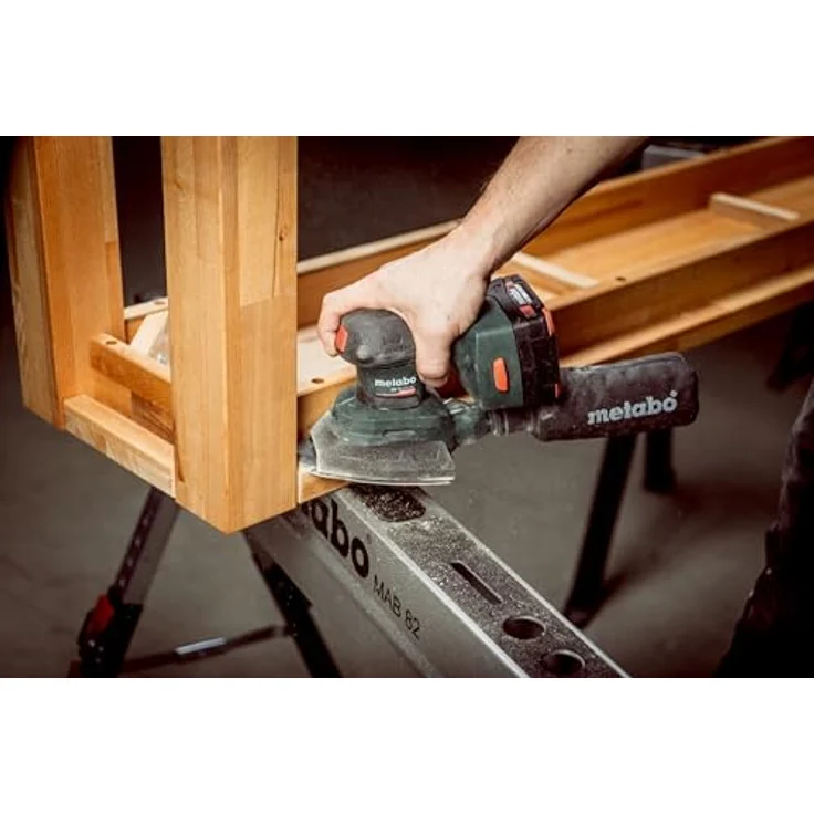 Metabo Akku-Multischleifer SM 18 LTX BL, max. 10000 U/min, 20000 U/min, ohne Akku in metaBOX 215, Handlicher Multischleifer mit Brushless-Motor – Bild 4