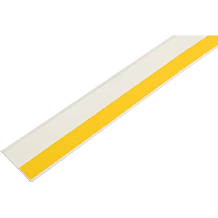 SCHELLENBERG PVC-Flachleiste, selbstklebend, 1,5 m, Breite 3/4/5 cm, weiß, zur Verblendung von Fugen an Fenstern und Türen