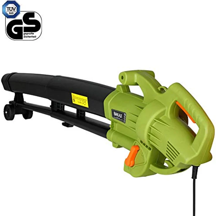 Bakaji 2830750 Elektro-Laubsauger für Garten Häckselfunktion 3000 Watt – Bild 3