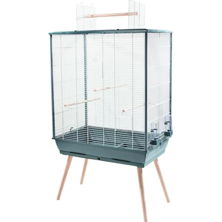 Zolux Neo Jili XL bird cage gray 81x48x132cm, Gehege