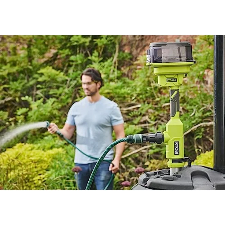 Ryobi Akku-Regenfasspumpe 18 V ONE+ , 3360 l|h Fördermenge, Timer | RY18STPA-... - Ryobi – Bild 5