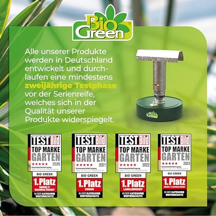 Bio Green Warmax Power 4 Paraffinheizung – Bild 6