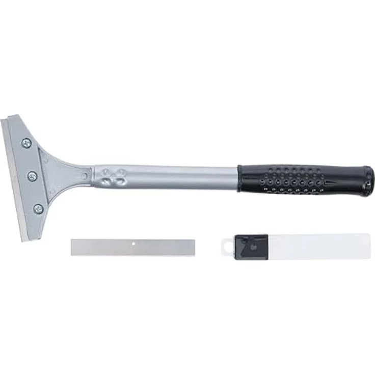 BGS Do it yourself BGS Diy 76130, Tapeten- / Bodenschaber, 300 mm mit 5 Klingen und Stahlrohrstiel – Bild 4