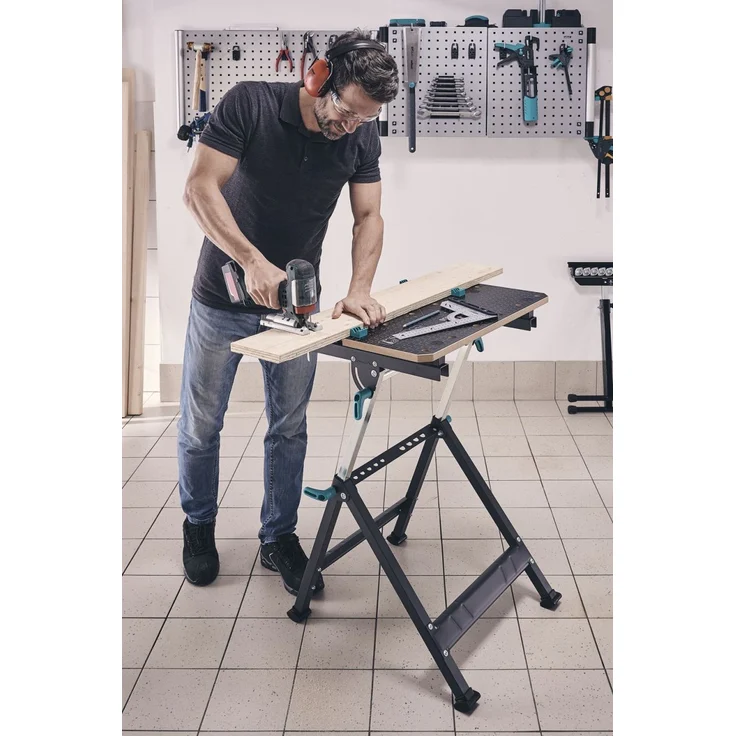 Wolfcraft Spanntisch MASTER 650 ERGO, stufenlos höhenverstellbar – Bild 2