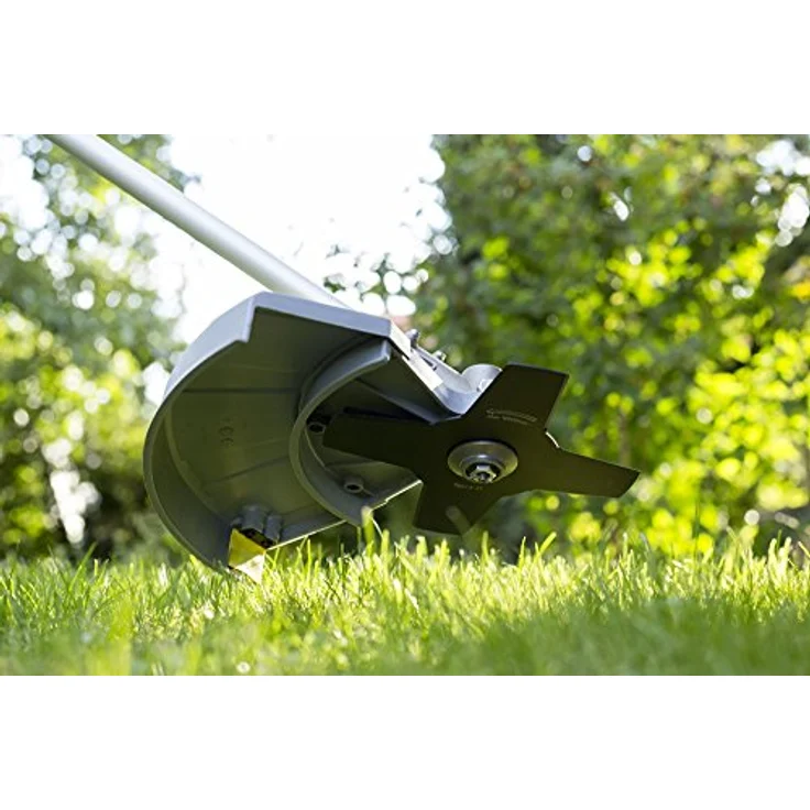 IKRA Benzin Freischneider Trimmer IBF 25-1 inkl. Fadenspule, 4-Zahn-Messer & Schultergurt, Schnittbreite: 23 cm, 800 Watt Leistung – Bild 5