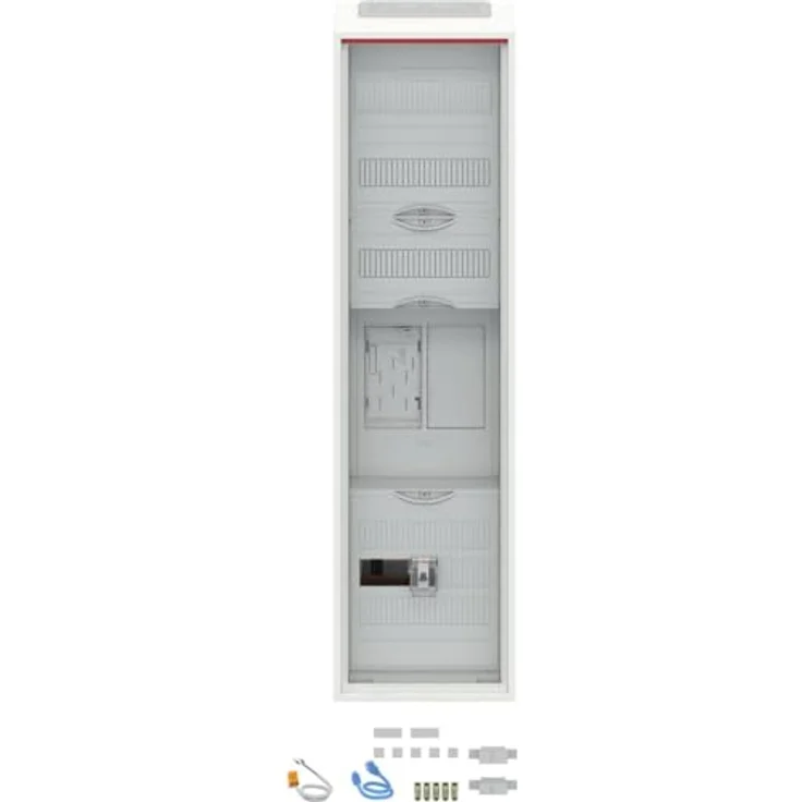 Striebel & John BA17CA Zählerschrank ComfortLine A, 7-reihig, verkehrsweiß – Bild 2