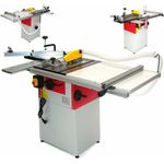 Apex Formatkreissäge TS200, vielseitige Tischkreissäge mit Graugusstisch, 1100W Motor, 60 mm Schnitthöhe, 55689 Formattisch - Preisvergleich