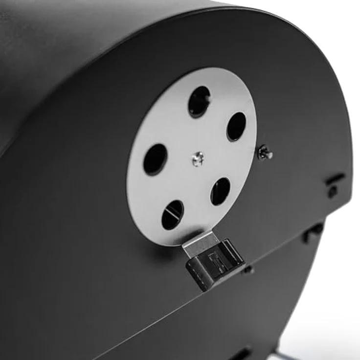 TAINO CHAROX Holzkohlegrill, tragbarer kompakter Tischgrill für Balkon und Camping, 37x34,5 cm Grillfläche, schwarz – Bild 8