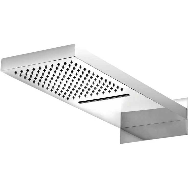 TRIZERATOP Kopfbrause, 2 Funktionen Regen-Hydromassage Chrom – Bild 1