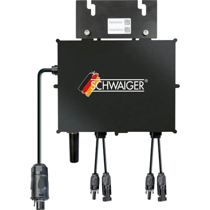 Schwaiger NEP 800 W, Wechselrichter für Photovoltaik mit kostenloser App für Android und iOS – Bild 3