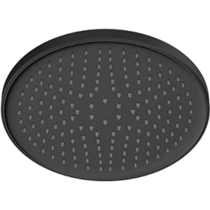 CHRIS BERGEN Kopfbrause Wassersparender Regenduschkopf mit Brausearm, Regendusche, Kopfbrause, in Schwarz matt – Bild 3