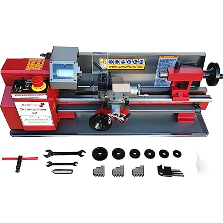 PAULIMOT Drehmaschine SIEG C2, 250 Watt, 400 mm Spitzenweite – Bild 2