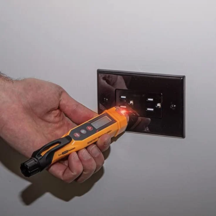 Klein Tools NCVT-6 Berührungsloser Spannungsprüfer CAT IV 1000V LCD – Bild 4
