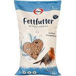 Elles Fettfutter 5kg I Energiespender mit 100% natürlichen Zutaten | Ganzjähriges Wildvogelfutter für prächtige Gartenvögel | Schalenfrei | Ideal für Terrasse & Balkon