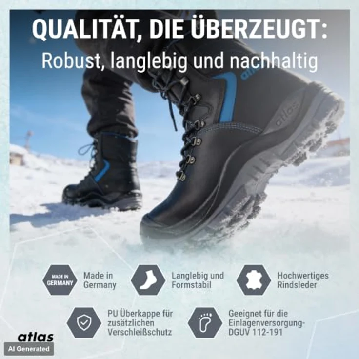 Atlas Stiefel Anatomic Bau 845 XP S3 – Bild 5