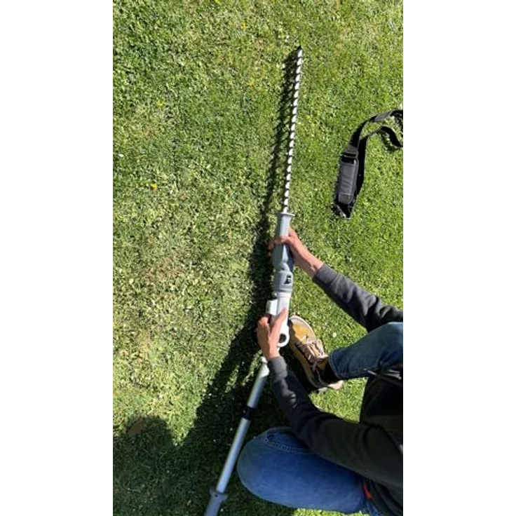 IKRA Akku Teleskop Heckenschere ICPH 2050, 20V, 50 cm Schnittlänge, teleskopierbar 105–210 cm, inkl. 2 Akkus & Schnelllader – Bild 33