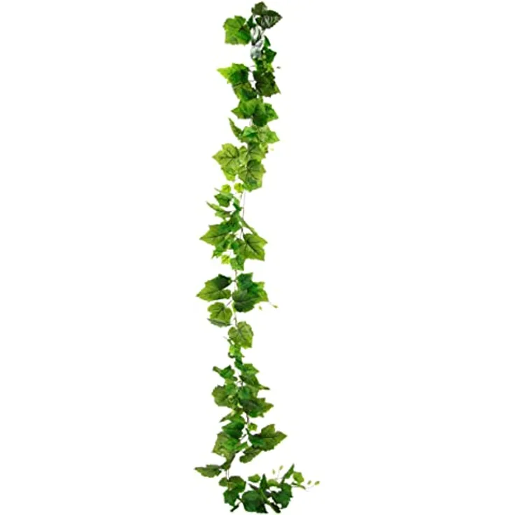 Flair Flower Girlande Weinrebe, Kunstpflanze in Grün, 180x16x8cm, ideal für Hochzeiten und Festlichkeiten, vielseitig einsetzbar zur Dekoration