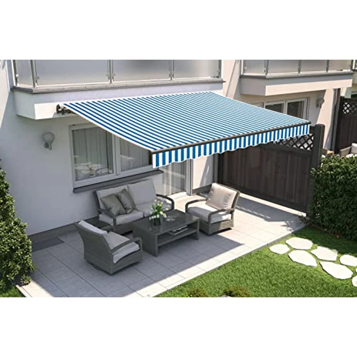empasa Elektrische Gelenkarmmarkise 'Start Plus' Markise Sonnenmarkise Sonnenschutz, Verschiedene Größen und Farben – Bild 2