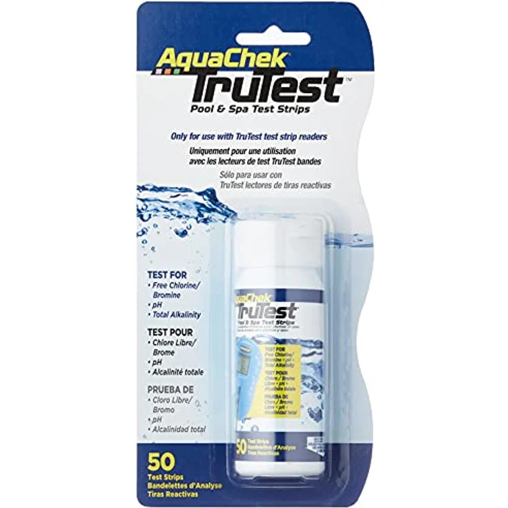 Aquachek 999942 Teststäbchen Chlor, pH-Wert 50St. – Bild 4