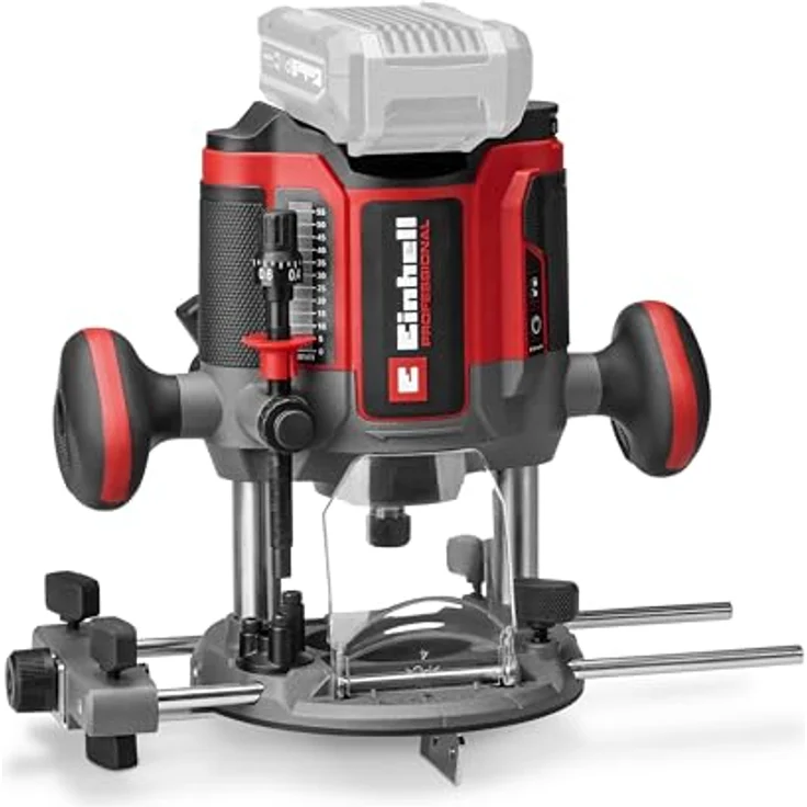 Einhell Professional Akku-Oberfräse TP-RO 18/55 Li BL, Brushless mit 55 mm Hubhöhe, inkl. Parallelanschlag, Solo Power X-Change, ohne Akku & Ladegerät – Bild 1