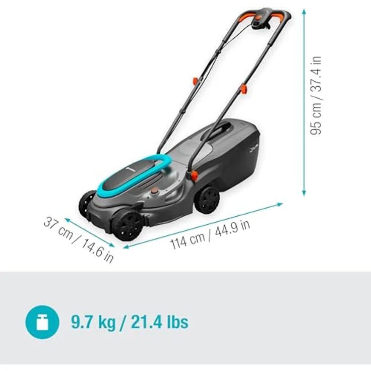 GARDENA 14633-20 Elektro-Rasenmäher PowerMax 32-1200 G2 – Bild 4