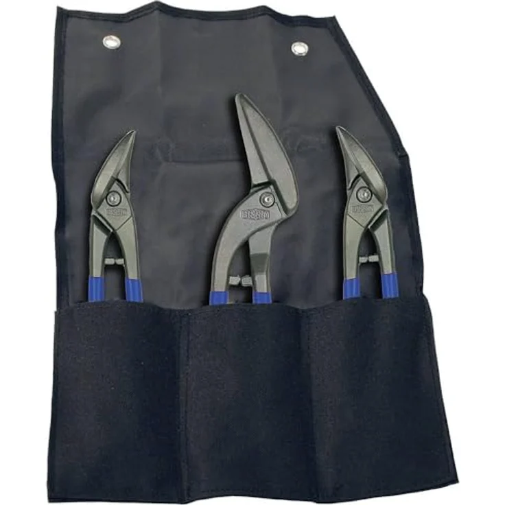 Bessey Blechscheren-Satz 3-teilig in Rolltasche, DSET-SF3 – Bild 2