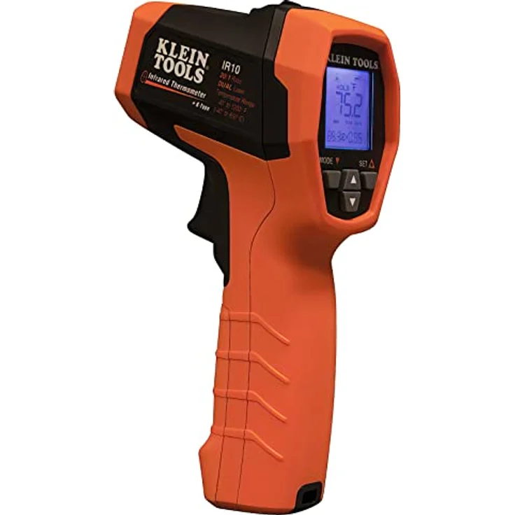Klein Tools IR10 Infrarot-Thermometer, digital, mit Dual-Ziellaser, 20:1 – Bild 6