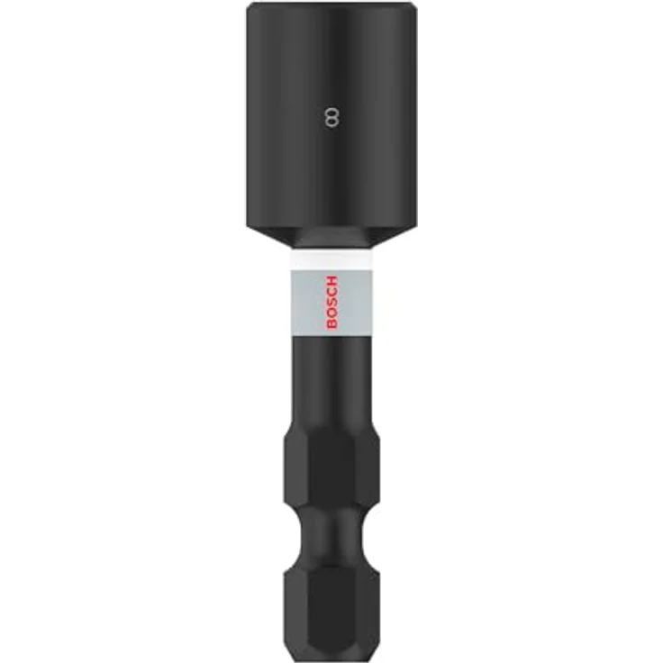 Bosch Accessories 2608522351 Steckschlüssel-Bit-Einsatz 8 mm 1/4', robuster Impact Control für Schlagschrauber, S2-modifizierter Stahl – Bild 2