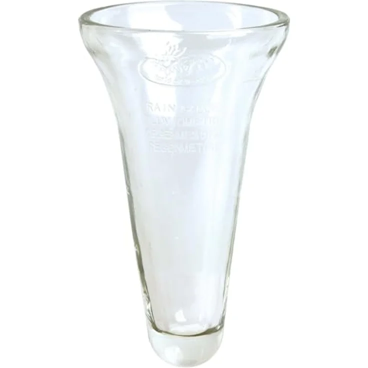 Esschert Design Regenmesser, Niederschlagsmesser, Glaseinsatz inkl. Halterung aus Zink, ca. 12 cm x 12 cm x 134 cm – Bild 5