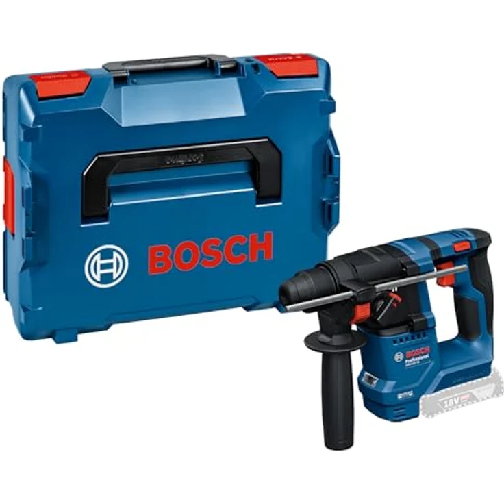 Bosch GBH 18V-18 Professional, Akku-Bohrhammer mit SDS plus, KickBack Control und Vibration Control, in L-BOXX 136 – Bild 1