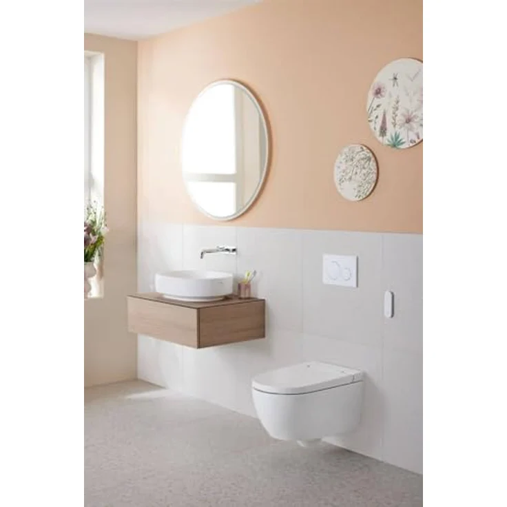 Geberit Aquaclean Alba Dusch-WC, 38x57x41 cm, Weiß/Keratect mit integrierter Duschfunktion – Bild 4